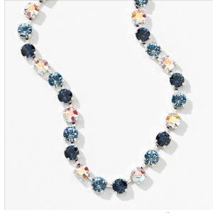 Mini glitz necklace, sky